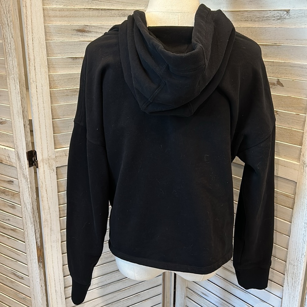 Calvin Klein Performance Cropped Half Zip Hoodie - Picture 3 of 6